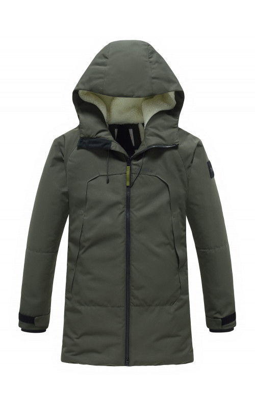 Мужская зимняя парка с капюшоном для активного отдыха