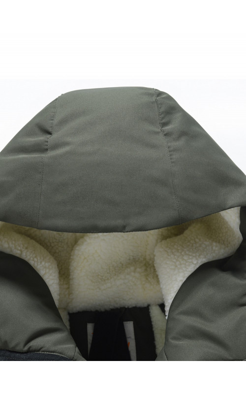 Мужская зимняя парка с капюшоном для активного отдыха