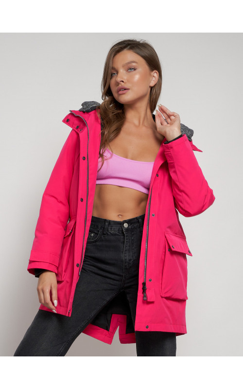 Женская зимняя парка для активного отдыха.