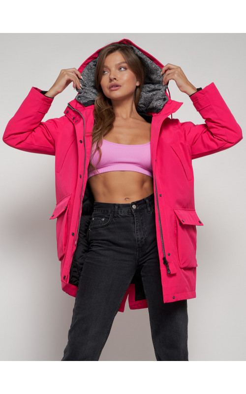 Женская зимняя парка для активного отдыха.