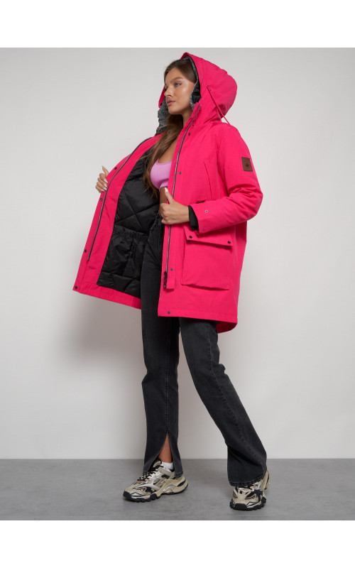 Женская зимняя парка для активного отдыха.
