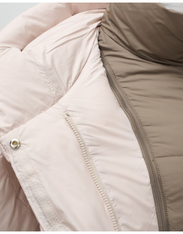 Женская зимняя куртка с капюшоном, размер 48–56.