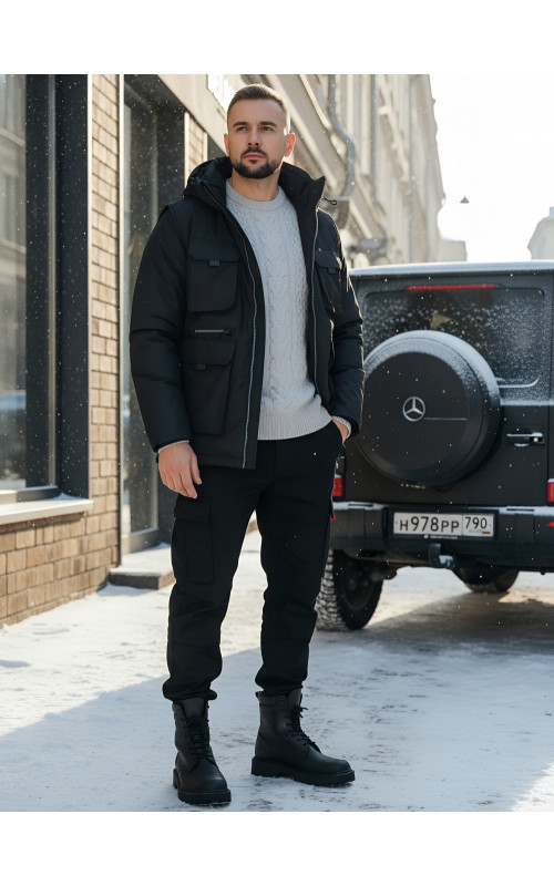 Куртка-жилетка трансформер 2 в 1 для активного отдыха и повседневной носки.