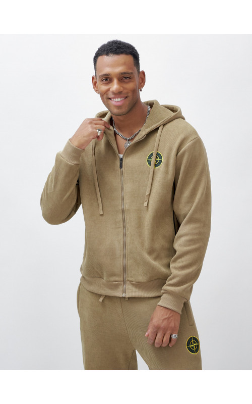 Утеплённый демисезонный костюм для мужчин.