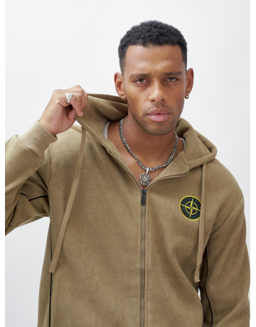 Утеплённый демисезонный костюм для мужчин.