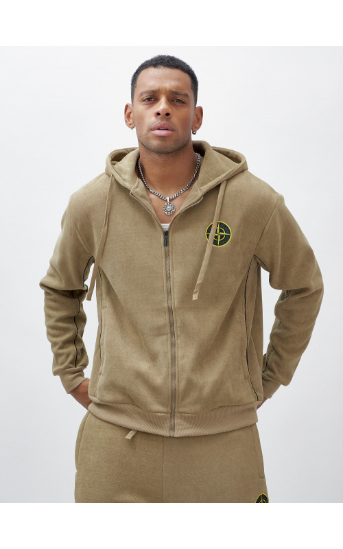 Утеплённый демисезонный костюм для мужчин.