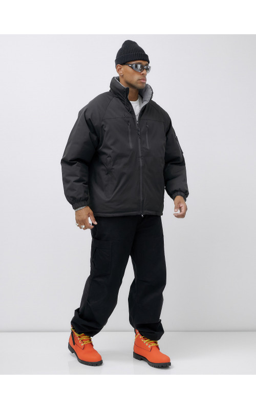 Мужская зимняя двусторонняя куртка для активного отдыха