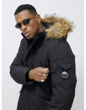 Мужская зимняя парка с мехом: защита от холода и стиль.