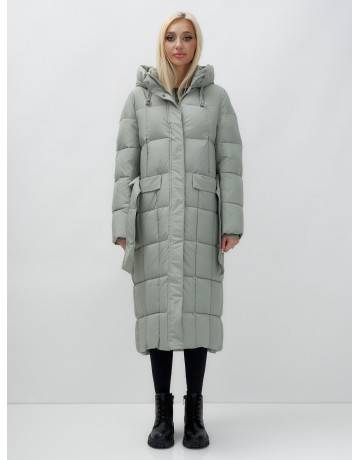 Длинный зимний пуховик для женщин