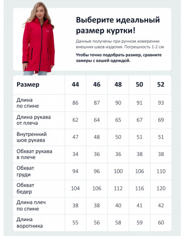 Женская парка для активного образа жизни