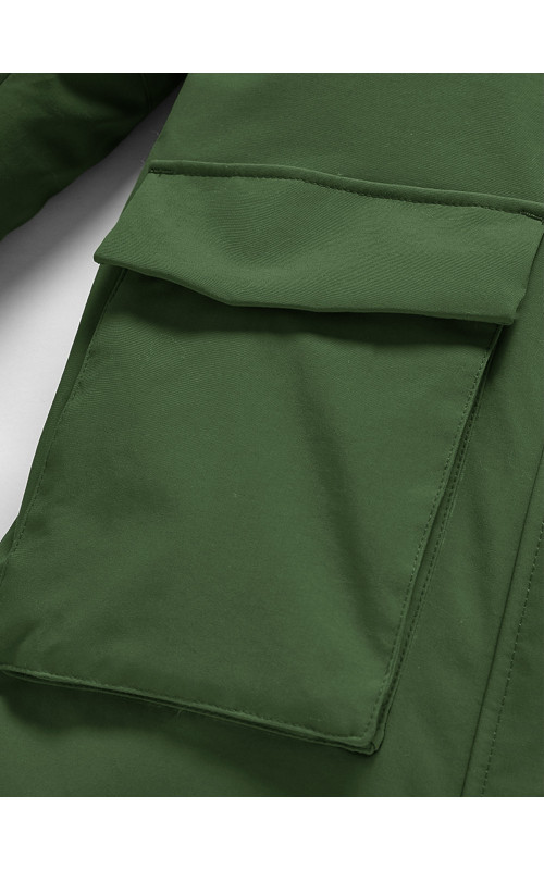 Зимняя парка для девочек Valianly удлиненная с мехом.