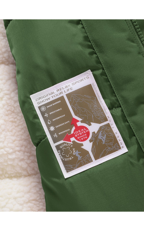 Зимняя парка для девочек Valianly удлиненная с мехом.