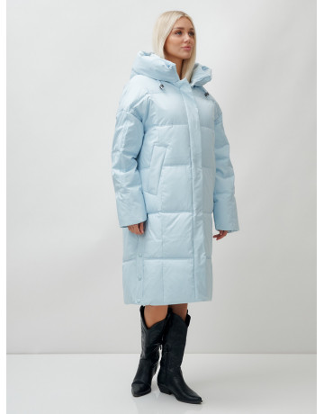 Тёплый женский пуховик летучая мышь.