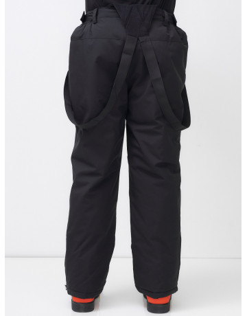 Мужской горнолыжный костюм: куртка и полукомбинезон для зимних активностей.