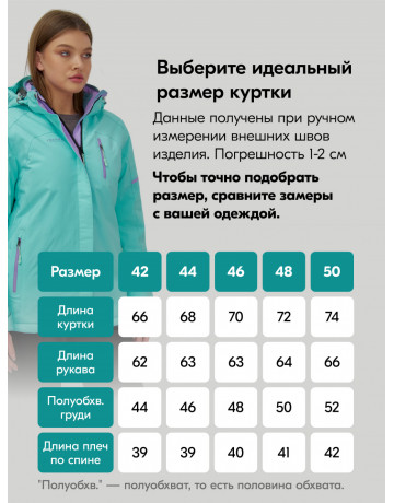 Женский зимний горнолыжный костюм для активных прогулок и спуска с горы.