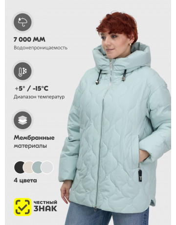 Универсальная утеплённая куртка с капюшоном для женщин осень-зима, свободный покрой.