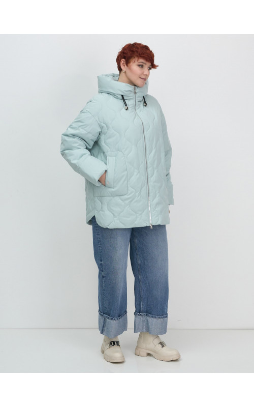 Универсальная утеплённая куртка с капюшоном для женщин осень-зима, свободный покрой.