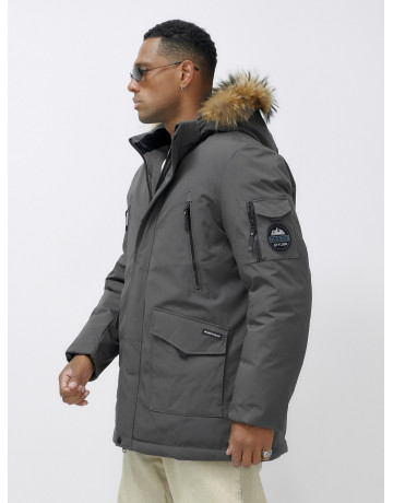 Мужская зимняя парка с мехом — защита и стиль для активного отдыха.