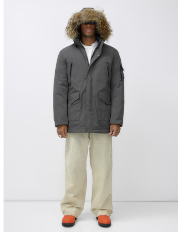 Мужская зимняя парка с мехом — защита и стиль для активного отдыха.