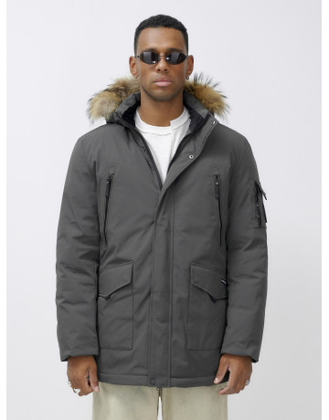 Мужская зимняя парка с мехом — защита и стиль для активного отдыха.