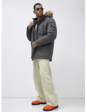 Мужская зимняя парка с мехом — защита и стиль для активного отдыха.