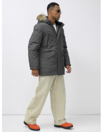 Мужская зимняя парка с мехом — защита и стиль для активного отдыха.