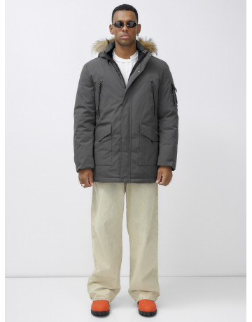 Мужская зимняя парка с мехом — защита и стиль для активного отдыха.