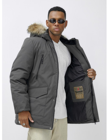 Мужская зимняя парка с мехом — защита и стиль для активного отдыха.