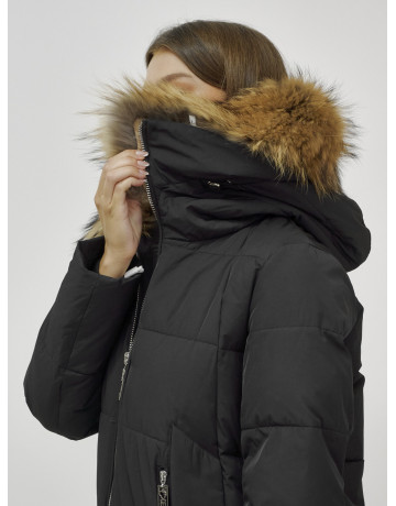 Женская зимняя куртка с мехом.