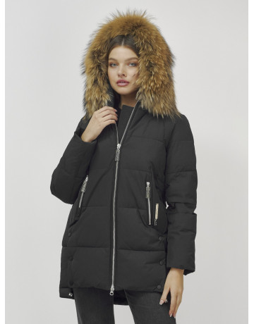 Женская зимняя куртка с мехом.