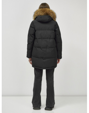 Женская зимняя куртка с мехом.