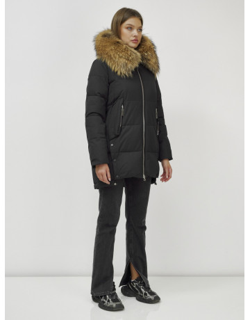 Женская зимняя куртка с мехом.