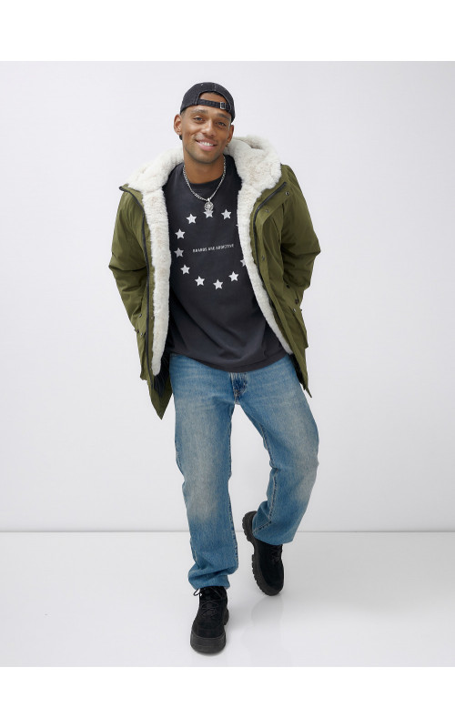 Мужская зимняя парка для активного отдыха