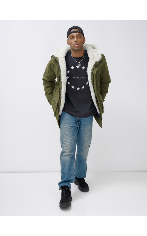 Мужская зимняя парка для активного отдыха