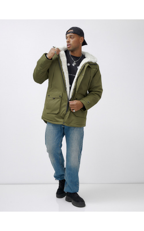 Мужская зимняя парка для активного отдыха