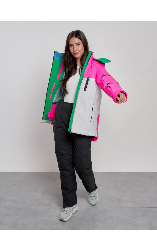 Женский горнолыжный костюм для зимних прогулок и спорта