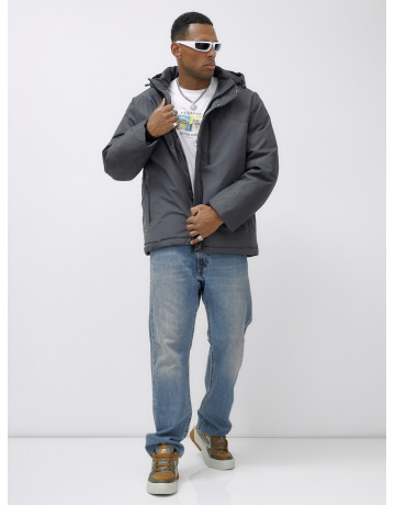 Зимняя куртка мужская больших размеров с утеплителем