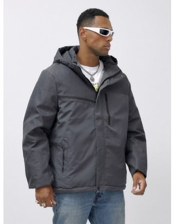 Зимняя куртка мужская больших размеров с утеплителем