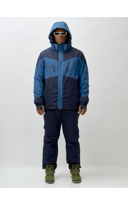 Зимний горнолыжный мужской костюм для активного отдыха.