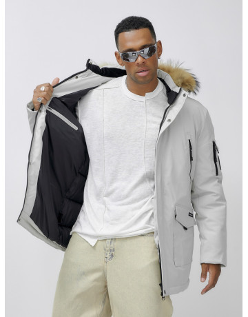 Мужская зимняя парка с натуральным мехом — защита от холода и стиль!