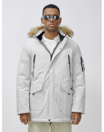 Мужская зимняя парка с натуральным мехом — защита от холода и стиль!