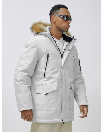 Мужская зимняя парка с натуральным мехом — защита от холода и стиль!