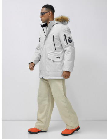 Мужская зимняя парка с натуральным мехом — защита от холода и стиль!