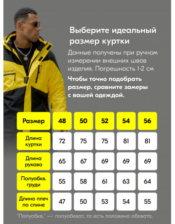 Зимний горнолыжный костюм для мужчин: тепло и комфорт на склоне