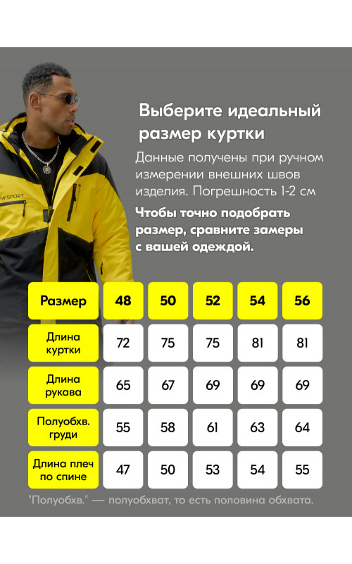 Зимний горнолыжный костюм для мужчин: тепло и комфорт на склоне