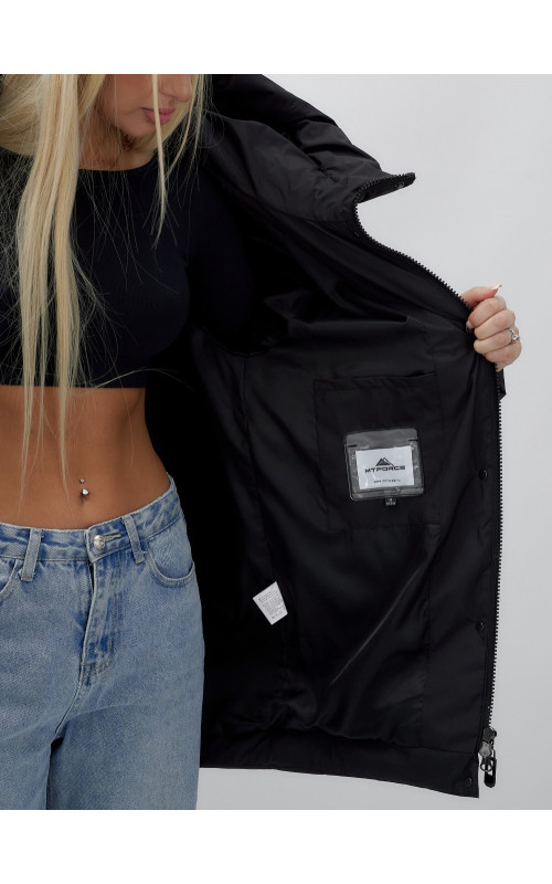 Зимняя куртка в стиле летучая мышь с капюшоном для активного отдыха.