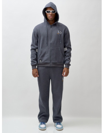 Утеплённый мужской спортивный костюм с начёсом.