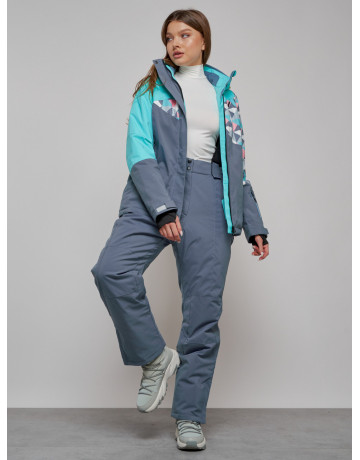 Зимний горнолыжный костюм для женщин.