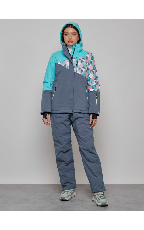 Зимний горнолыжный костюм для женщин.