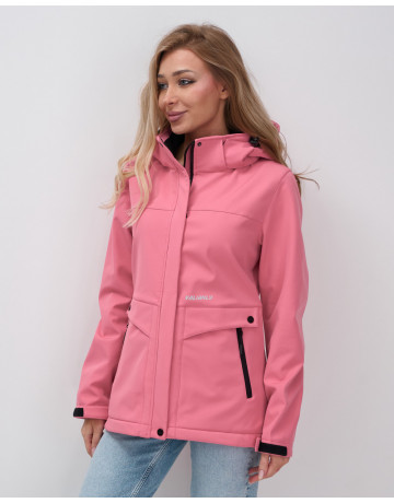 Женская ветровка с капюшоном для активного отдыха
